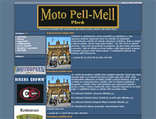 Tablet Screenshot of motopellmell.cz